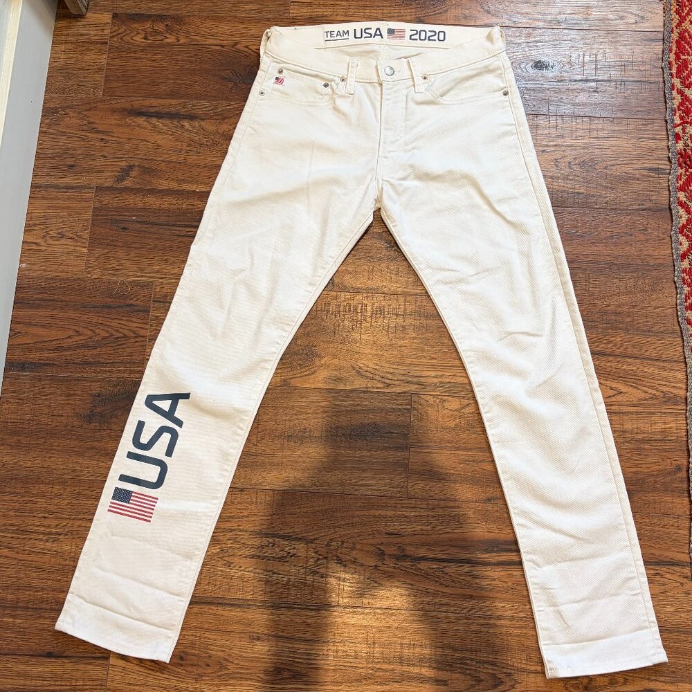 Team USA Ceremonies white Jeans
